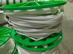 2751 2753 1.5kv 2.5kv 4kv H Class Silicone Resin Impregnated Vanished Fiber Glass Insulation Sleeve for Tube Material - Xuchang Rainyan Insulation Material Co., Ltd.