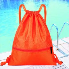 Xianghui Polyester Waterproof Drawstring Backpack Sports Drawstring Promotional Bags - Image 1