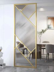 Aluminium Frame Glass Partition Design Plain Thickness 6 mm Finishing Matty Insulation Thermal System Thickness 45mm Partition Style Grid - Image 5