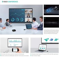 2025 OEM Multi Touch Dual System Touchscreen Education All-in-One PCS Interactive Whiteboard - Image 3