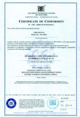 CE certificate from Naidian Group Co., Ltd.
