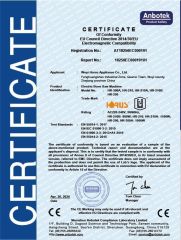 CE-certificate-of-bone-saw-machine certificate from ZHE JIANG HORUS APPLIANCE CO., LTD.