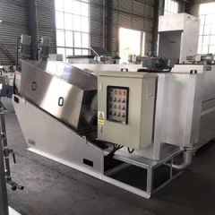 Multiple Disc Purifying Waste Water Environmental Sludge Dewatering Screw Filter Press - Image 6