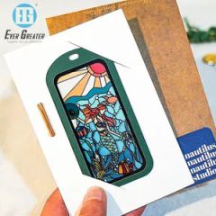 Customized Translucent Metal PVC Refrigerator Church Colored Windows - Image 6