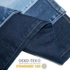 Zz1236 Indigo Color Denim Cotton Spandex Viscose Polyester Denim Fabric - Image 3