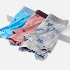 Men's Breathable Printing Pattern Design Boxer Briefs - Image 6