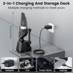 12V Wireless Car Vacuum Cleaner Cordless Handheld Vacuum Cleaner - Image 6