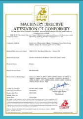 Basket CE certificate from Shandong Jiusheng Intelligent Equipment Co., Ltd