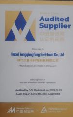 AUDIT SUPPLIER certificate from Hubei Yongqiangfeng Env&Tech Co., Ltd