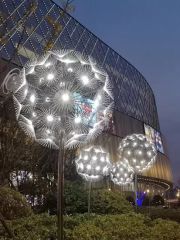 Light up LED Garden Flower Light Model NO. DS Trademark DSPOF HS Code 9405429000 Specification Custom Origin Jiangxi, - Image 2
