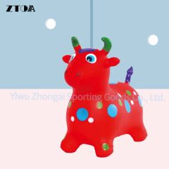 PVC Inflatable Animal Jump Toy Giraffe Customized Animal Height <1m Age 3-8 Years Trademark ZTOA Origin Yiwu China Standard Customized - Image 5
