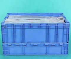 Space-Saving Stackable Printed Logistics Codes Logistics Box for Mechanical Industry - Image 6
