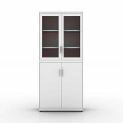 Steel Filing Cabinet Storage Files Metal Locker Cabinets with Adjustable Layer Customized - Image 2
