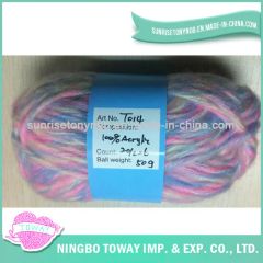 Hand Knitting Super Wash Red Acrylic Knitting Yarn Key Yarn Life Long Life Trademark Toway Size Customized Technics Knitted - Image 4