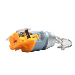 IP45 La110-A2-Y Push Buttons Switch Rotary Key Switch Brand Utl Color Grey Origin China Trademark UTL Type Composite HS Code 85318090 - Image 2