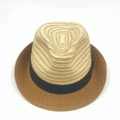 Soft Straw Foldable Trilby Short Brim Fedora Hat Style Solid Origin China Pattern Plain Dyed Model NO. SG230903 HS Code - Shingrand Hats Manufacturer Co., Ltd.