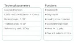 Efficient and Stable Two-Function Child Manual Bed - Image 2