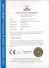 CE certificate for gas insulation RMU-HXGN(RMR)-F-40.5 certificate from Wenzhou Rockwill Electric Co., Ltd.