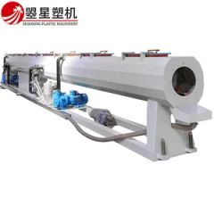 PE Plastic Pipe Making Machine with Single Screw Extruder Origin China Inverter ABB Condition New HS Code 8477209000 Voltage Customized - Image 2