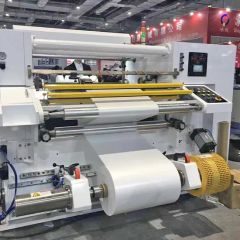 High Speed PLC Control Servo Motor Driven Slitting Rewind Machine - Image 2