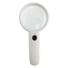 Handheld Magnifier Metal Magnifying Glass for Reading User All Origin China Trademark OEM Color Silvery Shape Circular Magnification 6X - Image 3