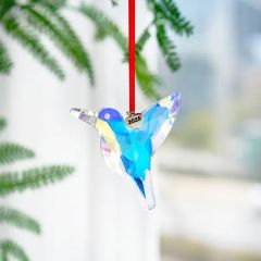 Hummingbird Crystal Suncatcher with Heart Tag for Christmas Gift - Image 4