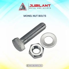 Monel Nut Bolts Grade Monel Strength High Diameter 10 mm Color SILVER GREY Brand INDIAN MAKE I Deal In New Only Quantity Per Pack 50 - Image 1