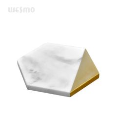 Promotional Gift Polyresin Glass Cup Dining-Table Coaster Set - Image 4