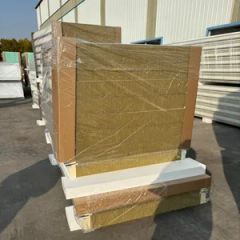 Wall Roof Slate Cotton Sandwich Panel 50 200mm Insulation Noise Reduction Durability Meets The Standard - Yantai Asa Steel Building Co., Ltd