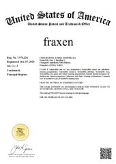 Trademark Registration Certificate certificate from Zhejiang Penglai Refrigerant Co., Ltd.