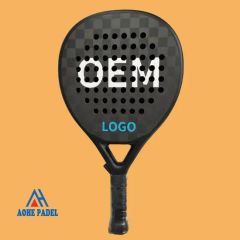 Factory Tennis Padel Racquets Custom Carbon Fiber Light Weight Padel Racket - Image 2