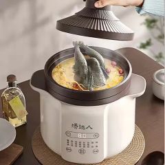 Smart Electric Stew Pot for Quick Boiling and Cooking - Image 2