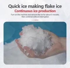 Large Capacity Commercial Automatic Flake Ice Machines for Fishery/Food Processing Plants - Image 4