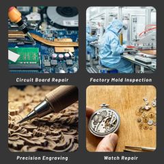 Electron Microscope, Electronic Magnifier, Mobile Phone Repair, Jewelry and Jade, Coin Collection - Image 6