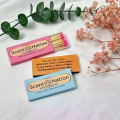 Cigar 3 Inch Candle Incense Wood with Logo Safe Hotel Bulk Factory Custom Box Matches - Image 5