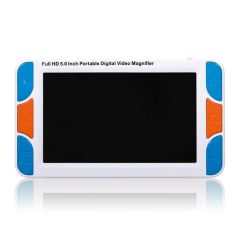 Electronic Magnifier 5 Inches Low Vision Aids Electronic Video Magnifier with Portable Foldable Handle for Visual Impaired - Image 2