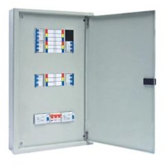Single Door Distribution Box Brand Zaral IP Rating IP40 Shape Rectangular Durability Durable Rated Voltage 230 V Material Mild - Image 1