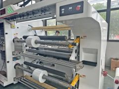 High Speed PLC Control Servo Motor Driven Slitting Rewind Machine - Image 3