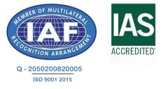 IAF &IAS certificate from Adhunik Powertech Pvt.Ltd.