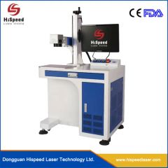 High Efficiency Mopa Fiber Laser Engraving Machine for Black Printing on Metal - Dongguan Hispeed Laser Technology Ltd.