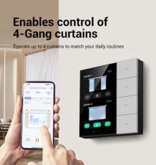 Tianlai Intelligent Zigbee Protocol 3.5-Inch Multifunctional Scene Control Curtain Control Intelligent Switch Panel - Image 5