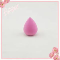 Pink Cosmetic Sponge Egg Shape Sponge Powder Puff OPP 024060 15D - Image 1