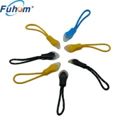 Custom Silicone Rubber Zipper Pull Ropes Zip Puller Fastener for Clothing Accessories - Image 4