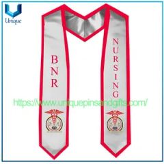Custom Graduation Season Scarves Graduate Shawls Academic Gowns Sashes Graduation Ceremony Shawls with Printing Logo Patterns - Image 4