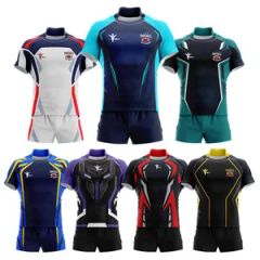 Wholesale Customized Rugby Wear Team Logo Rugby Jersey Type Top MOQ 1 PC Size Any Gender Unisex Origin Guangzhou Pattern - Image 6