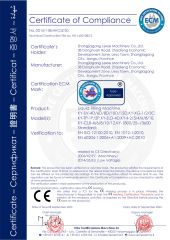 CE certificate from Zhangjiagang Lexse Machinery Co., Ltd.
