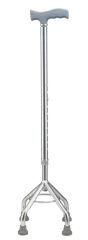 Aluminum Alloy Stable Quad Cane Lightweight Crutch Walking Stick - Foshan Achieve Medical Technology Co., Ltd.