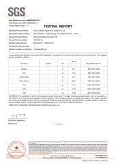 SGS for Graphite powder certificate of Hebei Xingshi New Material Technology Co., Ltd – certificate photo, supplier certificates section