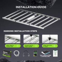 Full Spectrum LED Grow Light 1000W for Thriving Indoor Plant Growth - Image 3