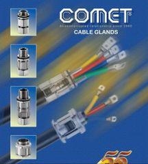 CABLE GLAND Color GREY Material Brass Part Number CW Thread Size 15MM Thread Length 15MM Brand COMET - Image 1